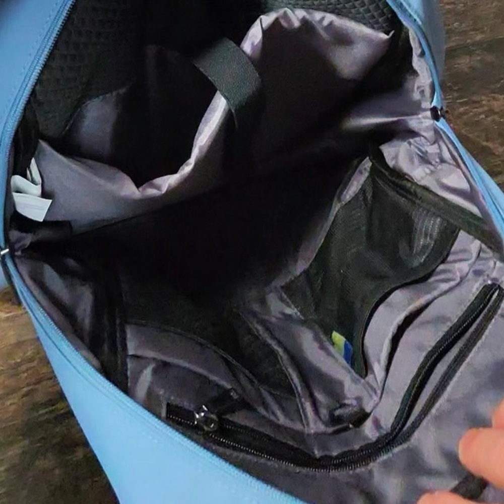 Light Blue Backpack - Picture 5 of 11